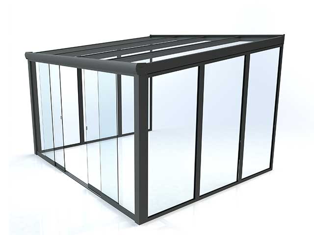 Sliding glass door 